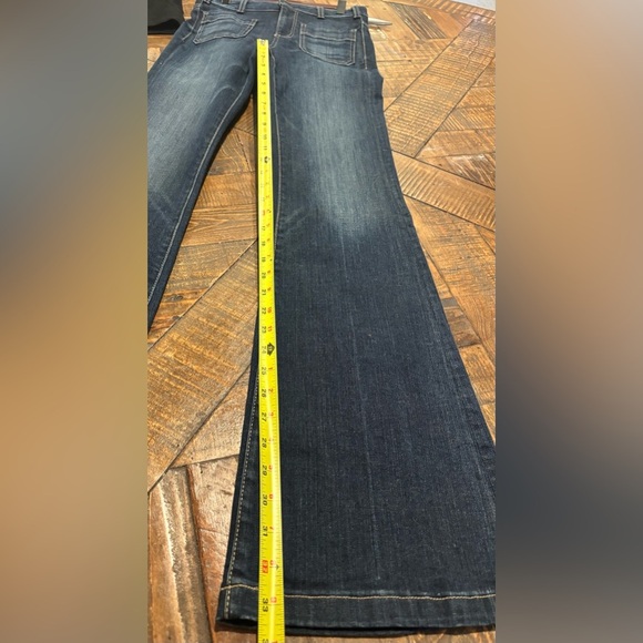 Pilcro Letterpress by Anthropology Superscript Flare Jeans Size 26 - Picture 13 of 16